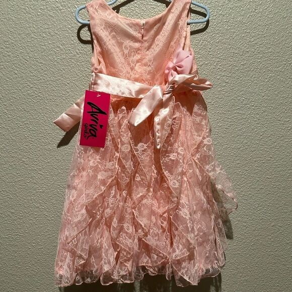 NWT Aviva Pink Dress Size 5 - Picture 6 of 8
